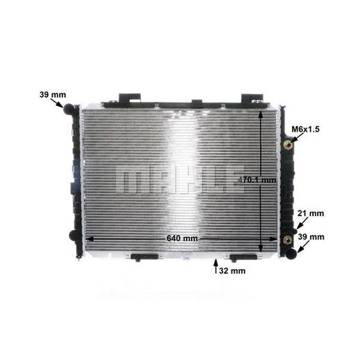 Mahle Radiator OE Quality CR2204001S