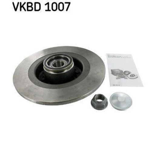 SKF Brake Rotor w/ Bearing 274mm Rear VKBD 1007