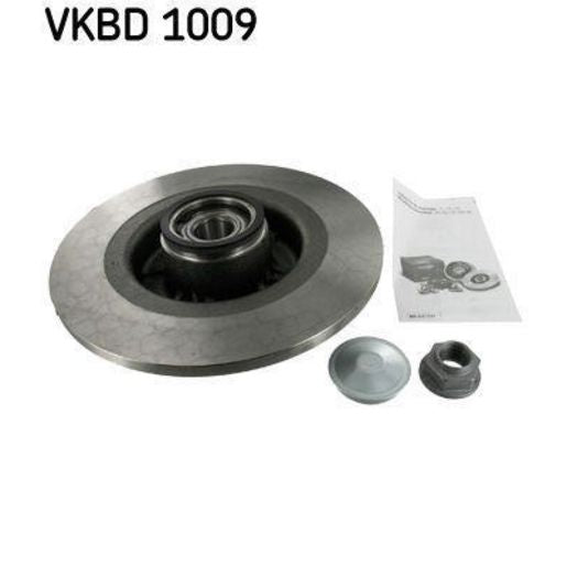 SKF Brake Rotor w/ Bearing 274mm Rear VKBD 1009