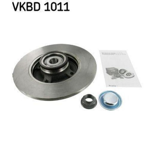 SKF Brake Rotor w/ Bearing 249mm Rear VKBD 1011