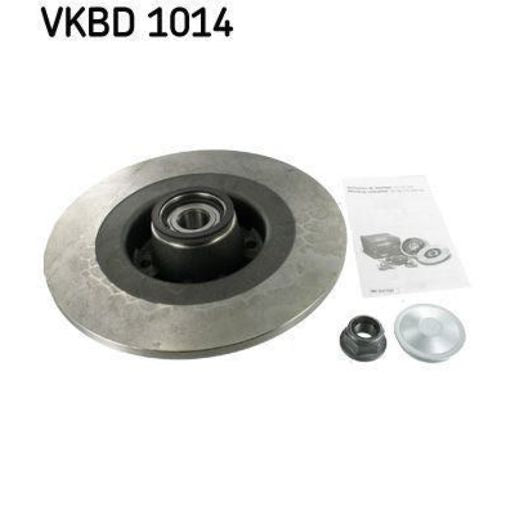 SKF Brake Rotor w/ Bearing 270mm Rear VKBD 1014