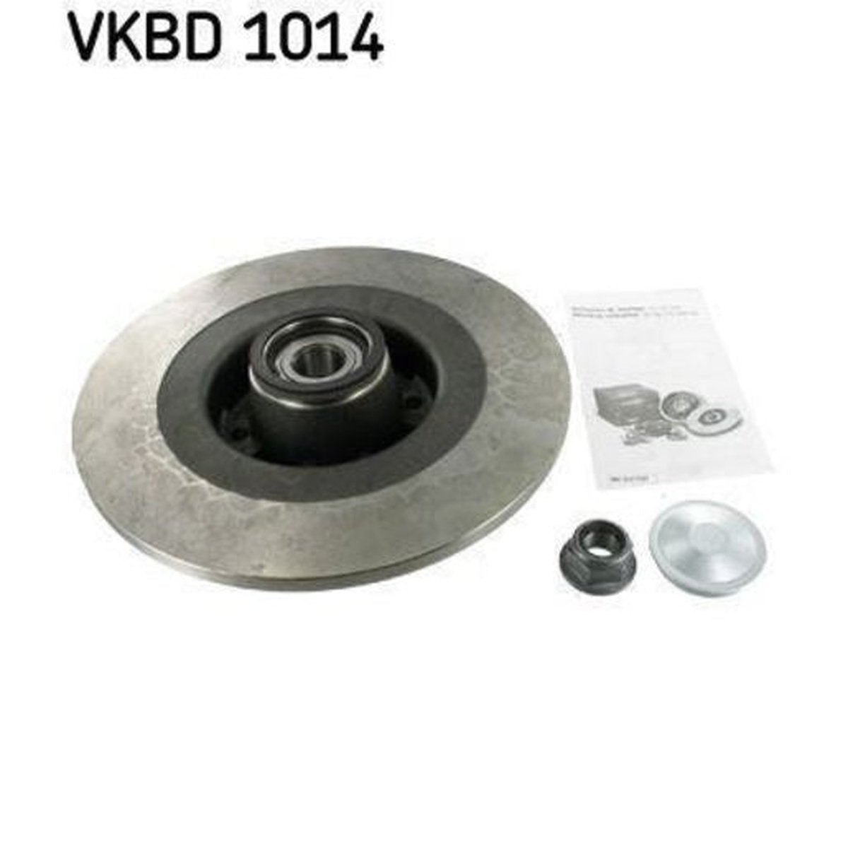 SKF Brake Rotor w/ Bearing 270mm Rear VKBD 1014