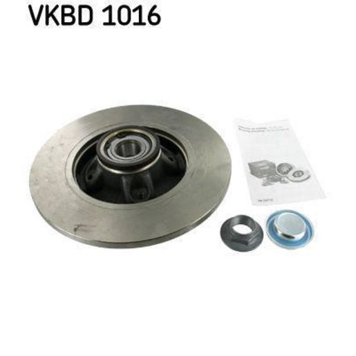 SKF Brake Rotor w/ Bearing 267.7mm Rear VKBD 1016