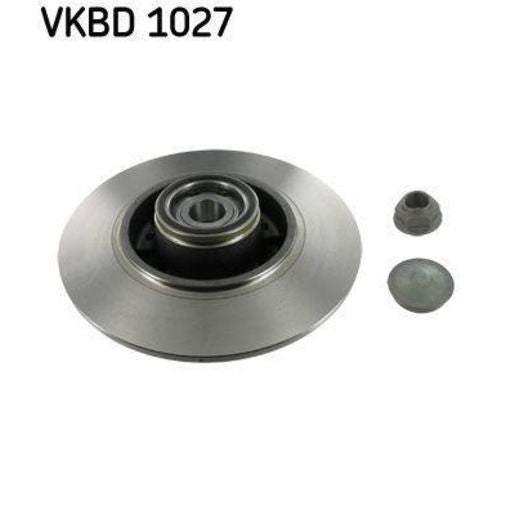 SKF Brake Rotor w/ Bearing 260mm Rear VKBD 1027