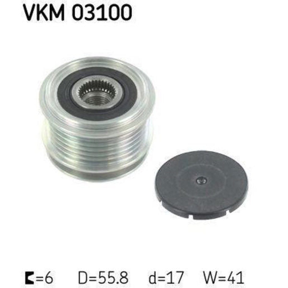 SKF Free Wheel Clutch Alternator VKM 03100