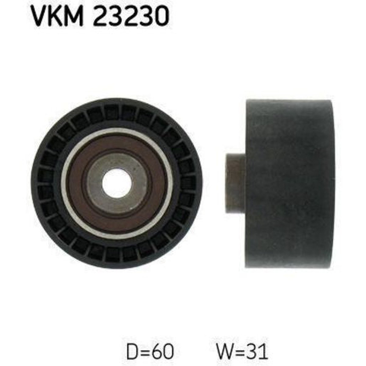 SKF Cam Belt Idler Pulley VKM 23230