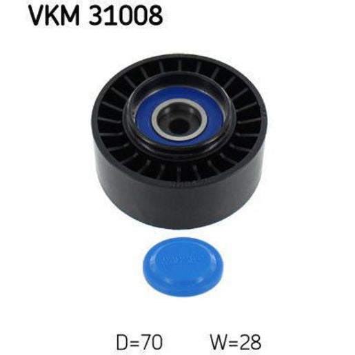 SKF Deflection Pulley Drive Belt VKM 31008