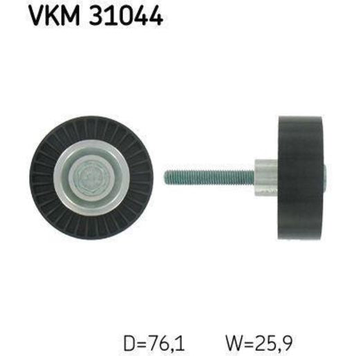 SKF Drive Belt Idler Pulley VKM 31044