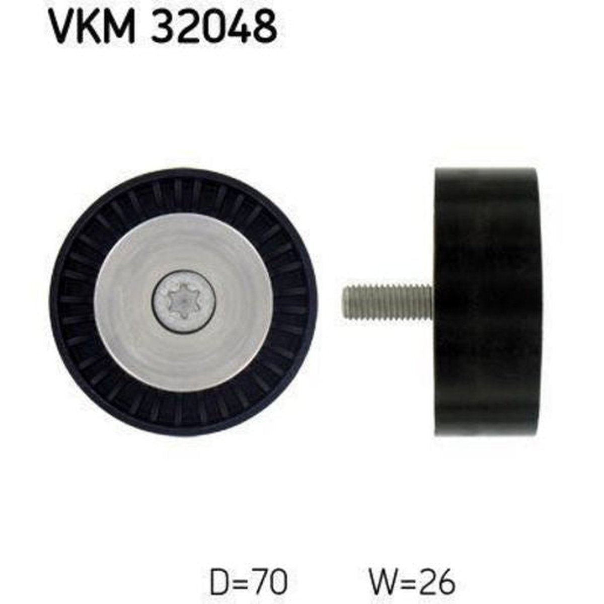 SKF Drive Belt Idler VKM 32048