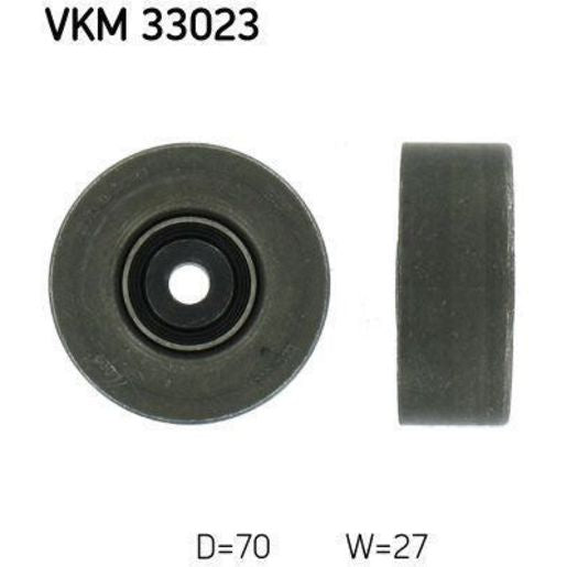 SKF Alt Belt Roller VKM 33023