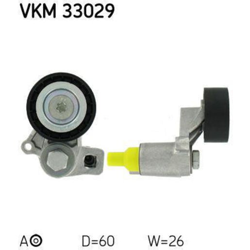 SKF Alternator Belt Tensioner VKM 33029