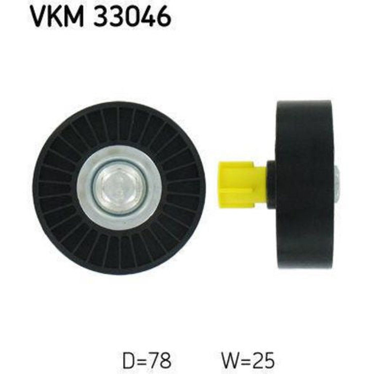 SKF Drive Belt Idler VKM 33046