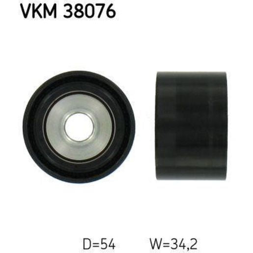 SKF Deflection Pulley Drive Belt VKM 38076
