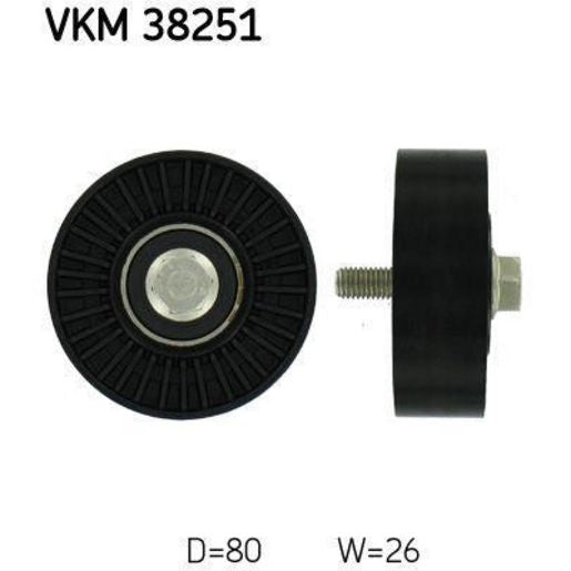 SKF Deflection Pulley VKM 38251
