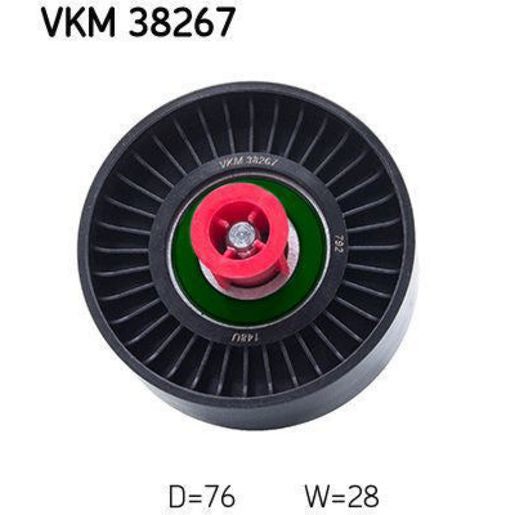 SKF Drive Belt Idle VKM 38267
