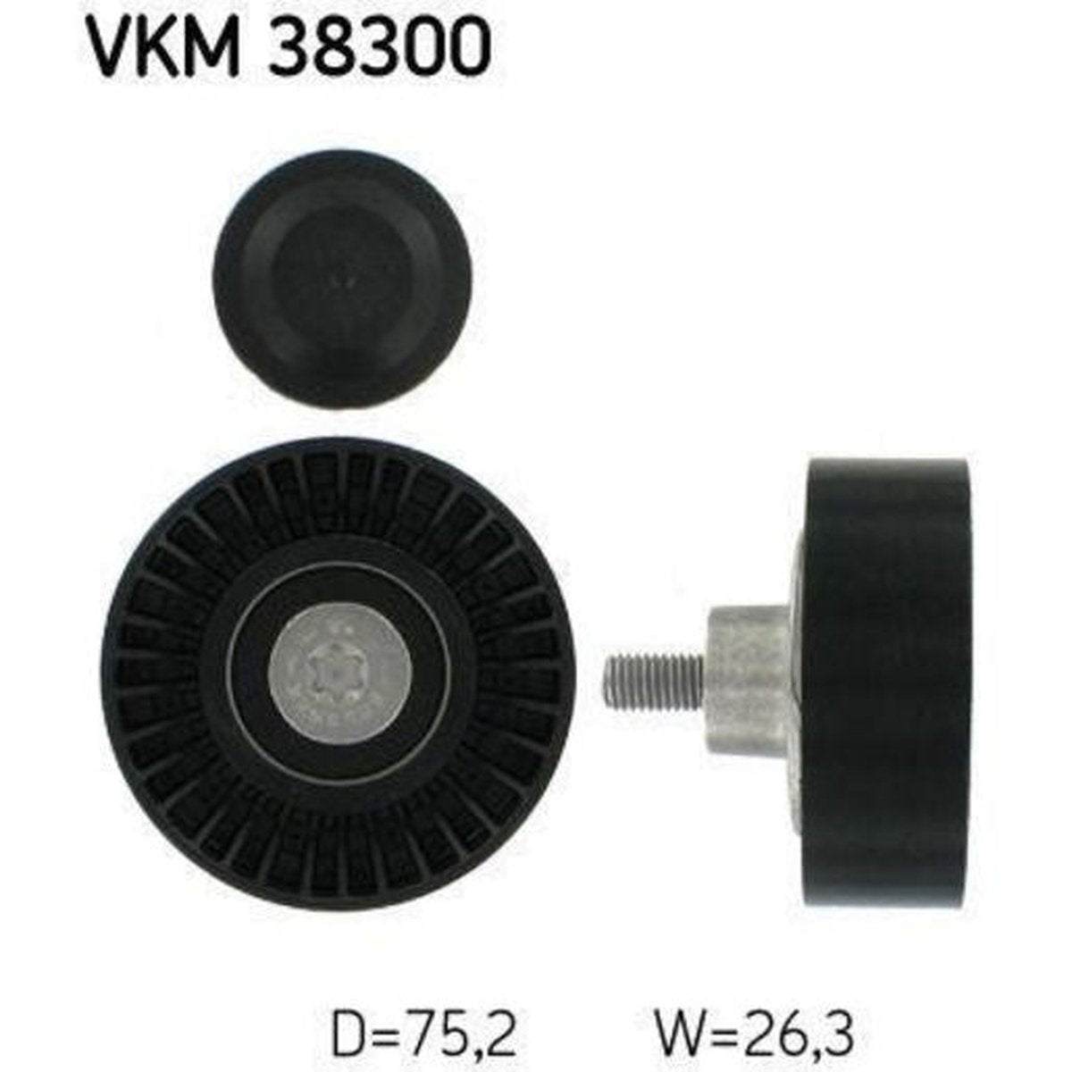 SKF Deflection Pulley VKM 38300