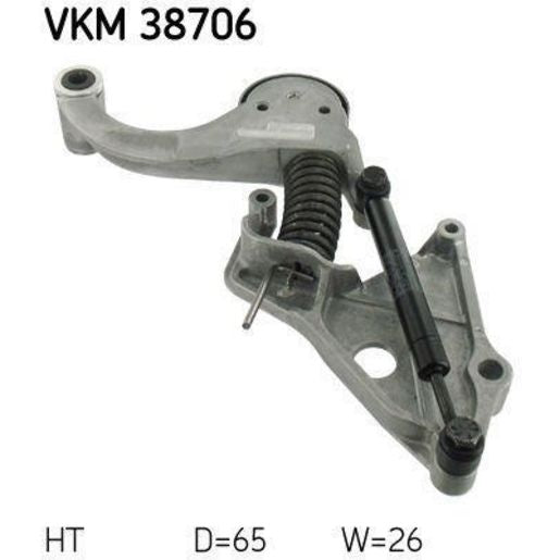 SKF Hydraulic Belt Tensioner VKM 38706