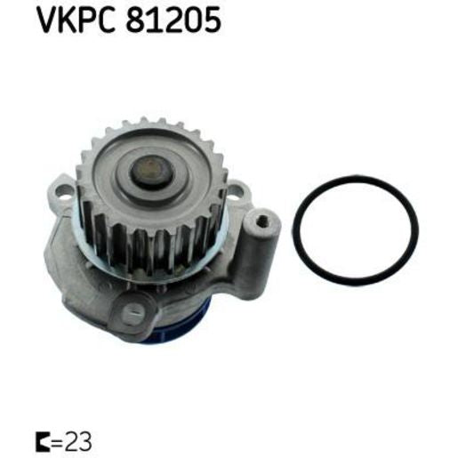 SKF Water Pump VKPC 81205