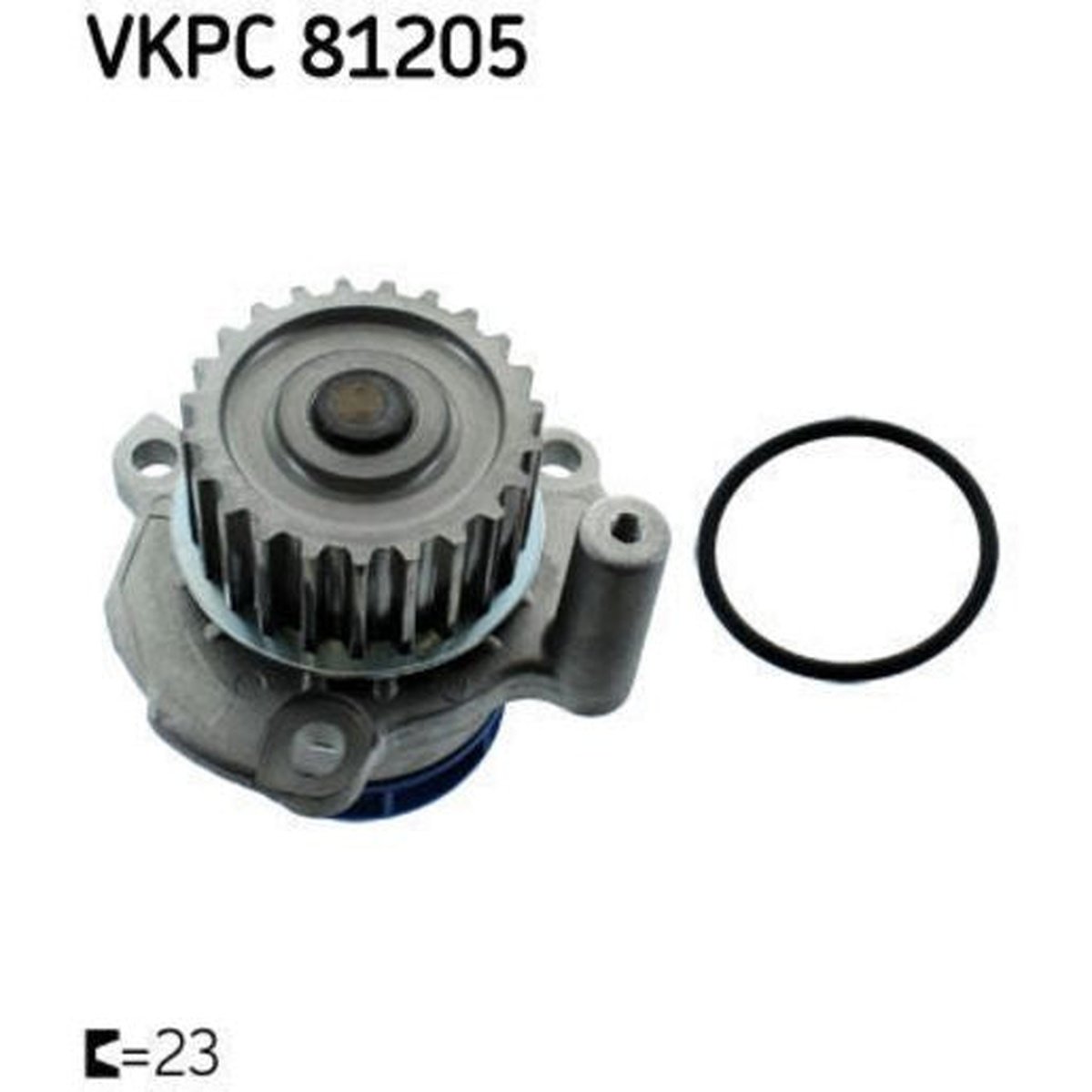 SKF Water Pump VKPC 81205