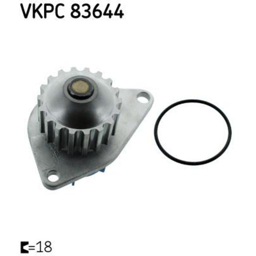 SKF Water Pump VKPC 83644