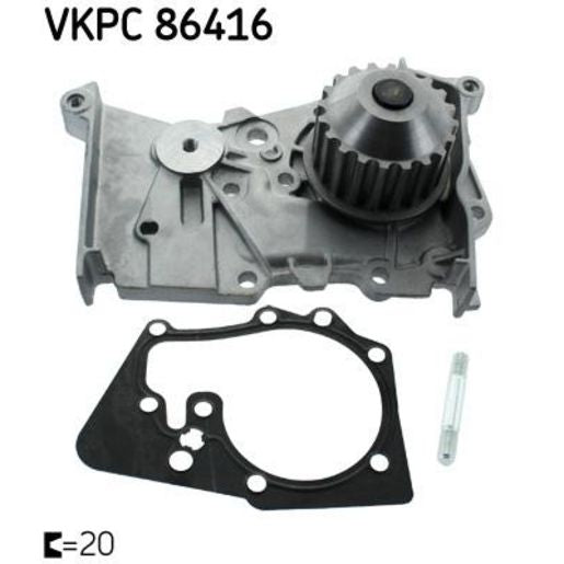 SKF Water Pump VKPC 86416