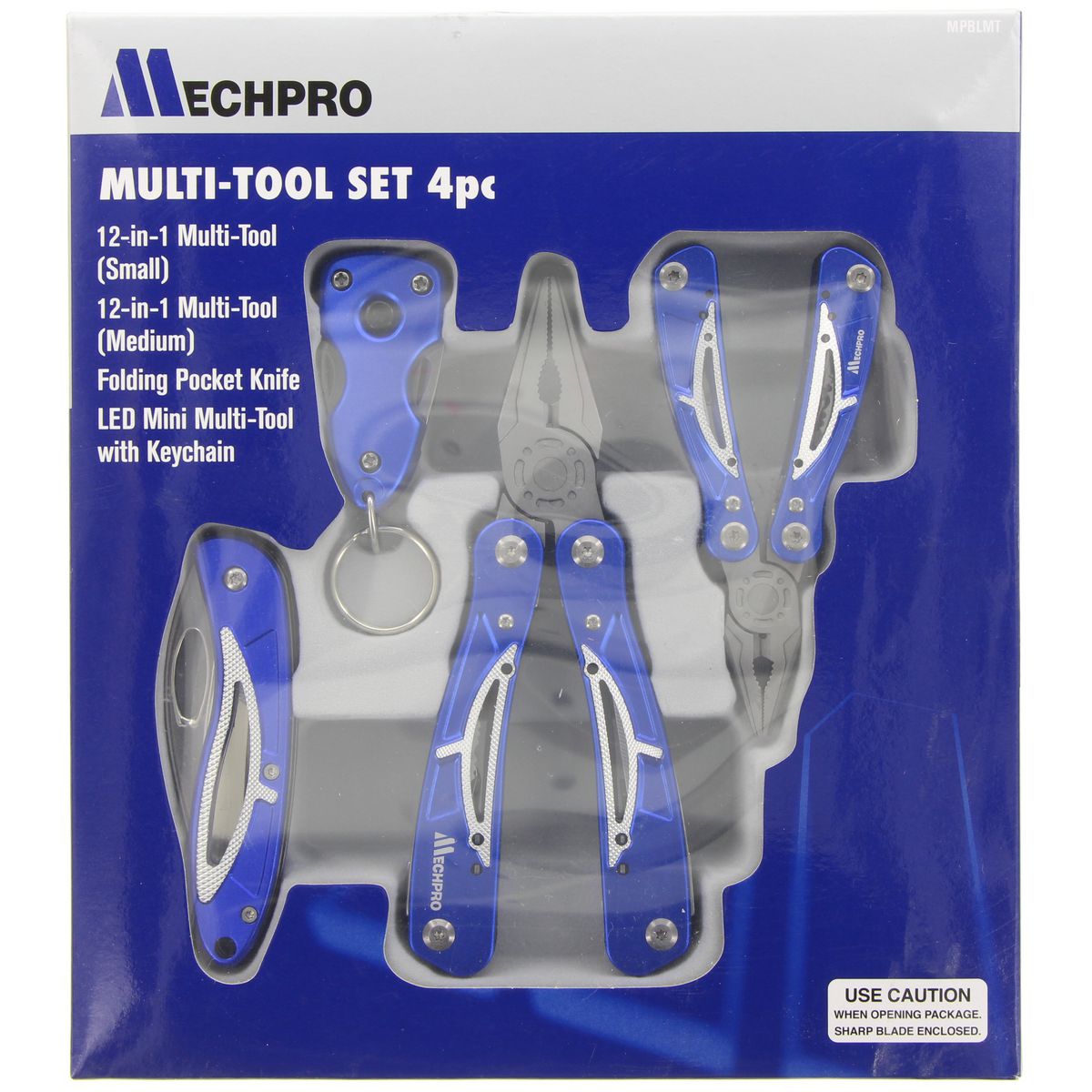 Mechpro Multi Tool Set 4pc