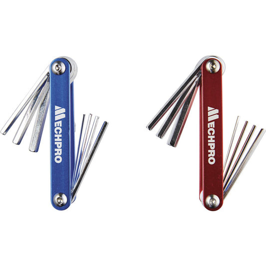 Mechpro Fold Up Hex Keys Set 2pc
