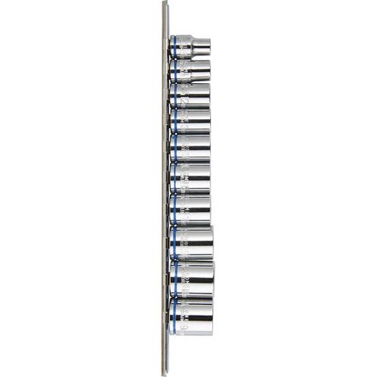 Mechpro Socket Rail Set Metric 3/8In Drive 10pc