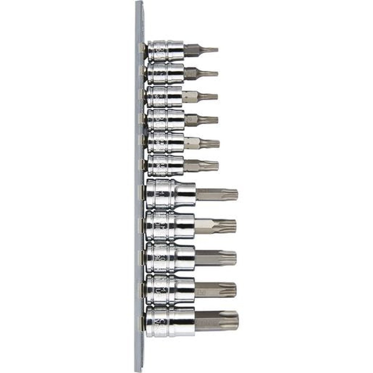 Mechpro Socket Rail Set Torx 11pc