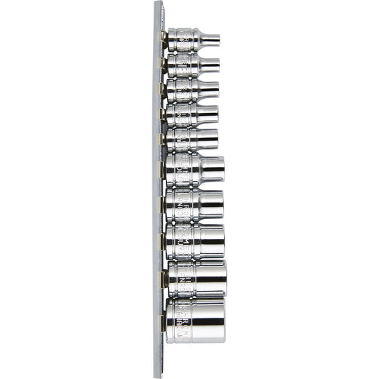 Mechpro Socket Rail Set E-Torx 10pc