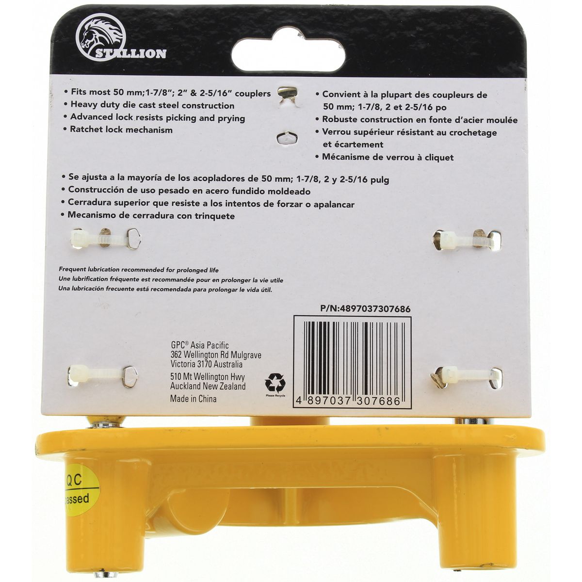 Stallion Universal Trailer Coupling Lock 4208