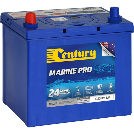 Century Batteries Battery- Marine 580Cca -133100 D23RM MF