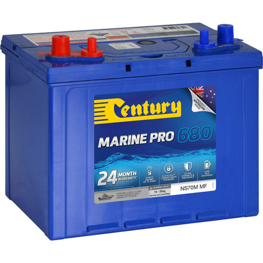 Century Batteries Battery- Marine 680Cca -133101 NS70M MF