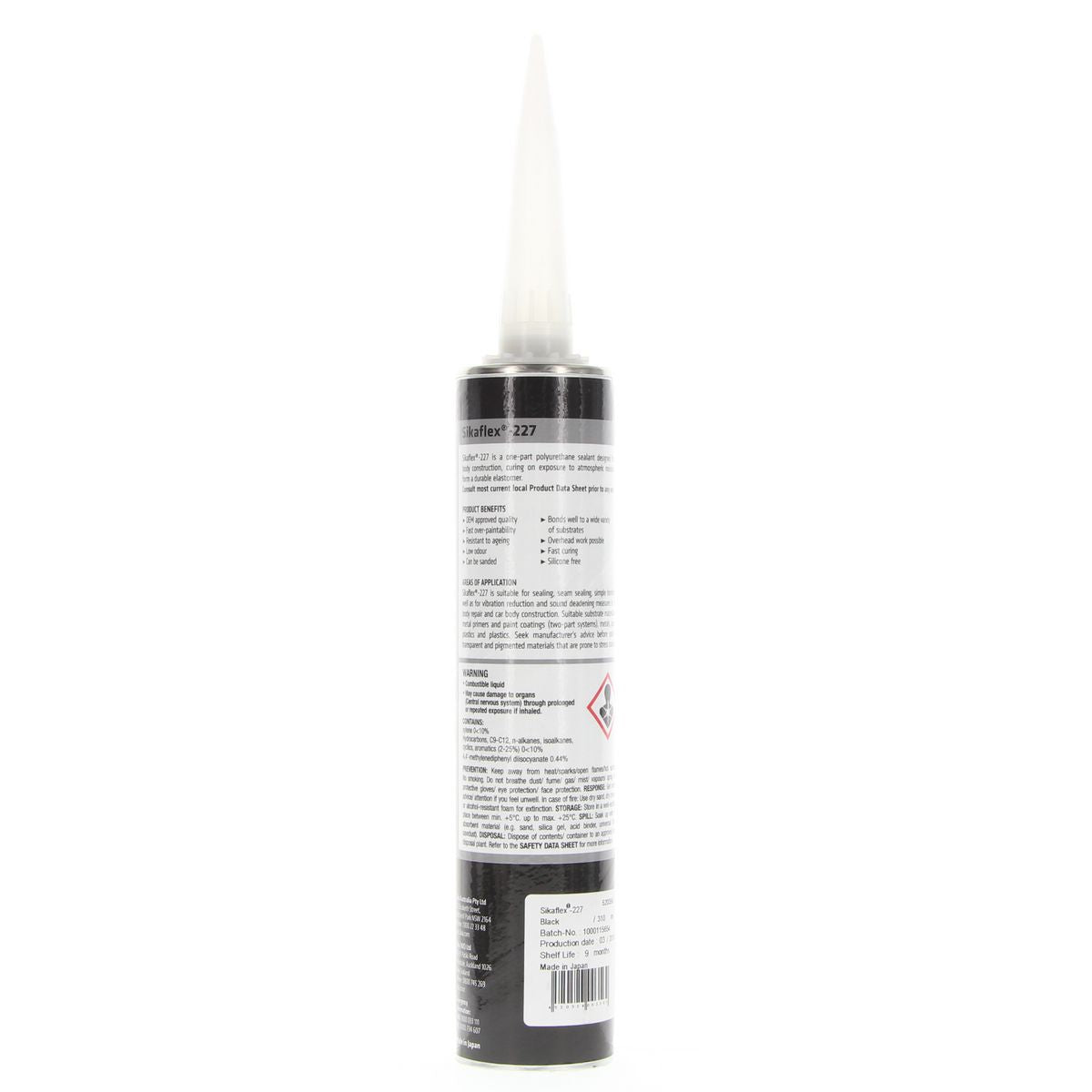 Sikaflex Black 310Ml Cartridge 520356