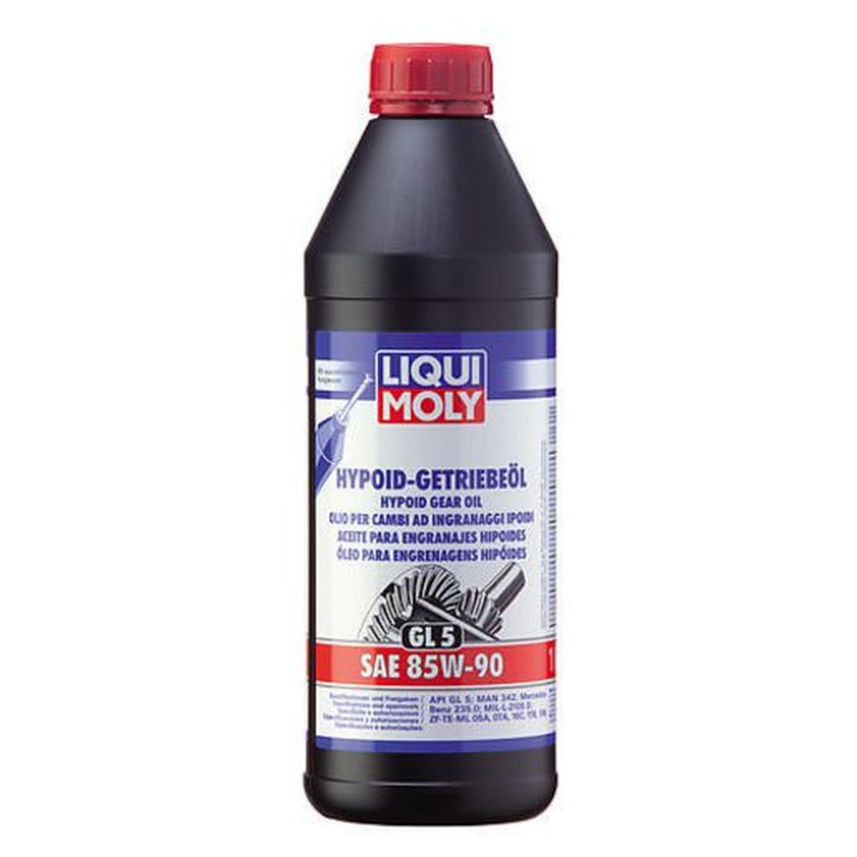 LIQUI-MOLY Hypoid Gear Oil 85W-90 GL5 1L 1035