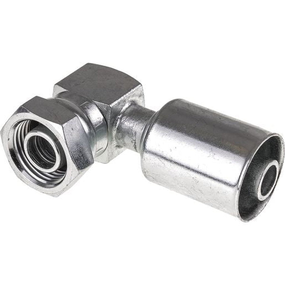 OEX Steel Fitting #10 fits Beadlock Short Drop #10 90 Degree SFX1323SD