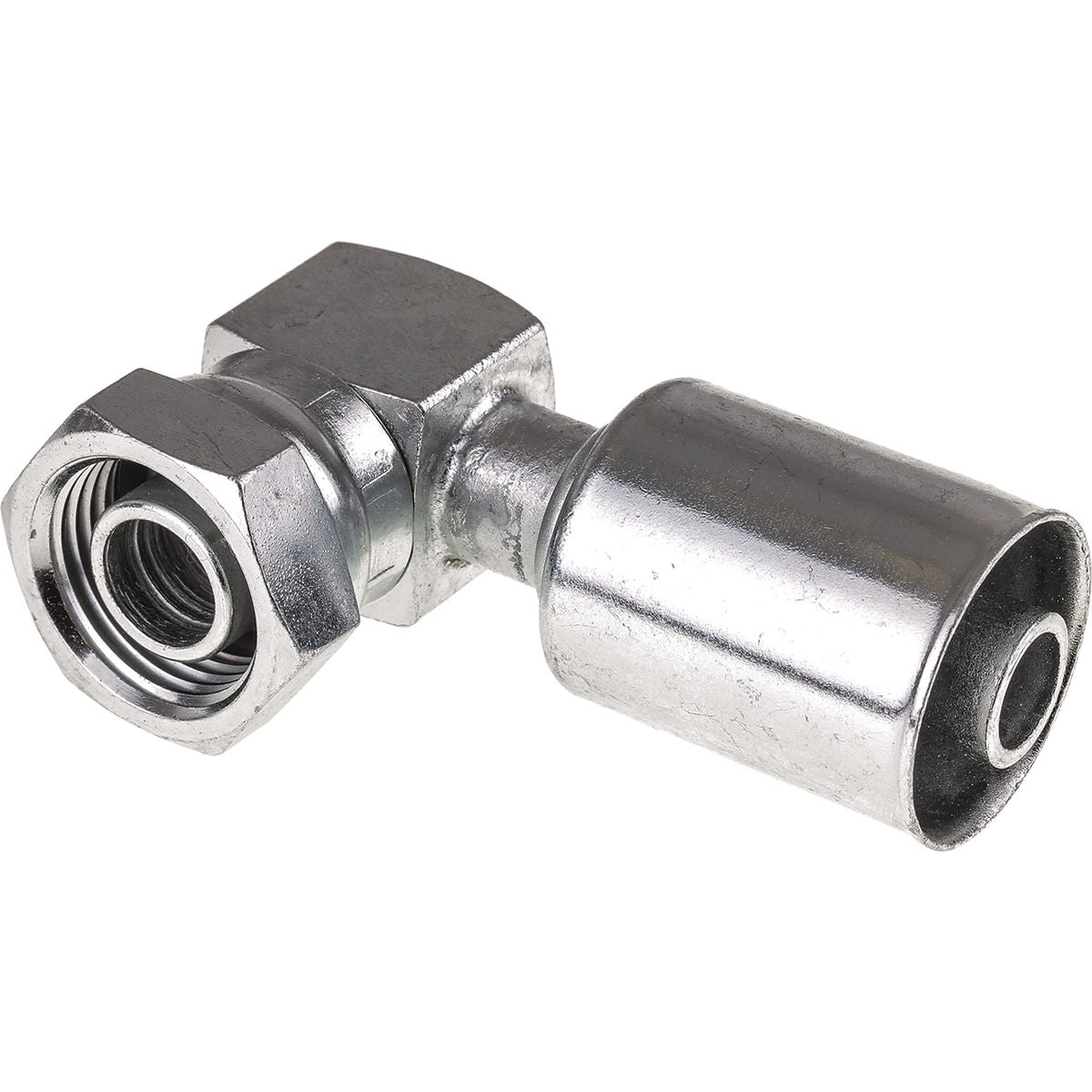 OEX Steel Fitting #10 fits Beadlock Short Drop #10 90 Degree SFX1323SD