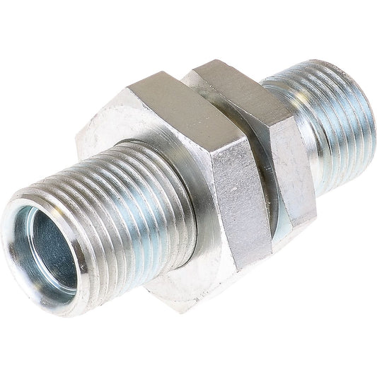 OEX Steel Fitting #8 MIOR Bulkhead #8 Straight SFX3001