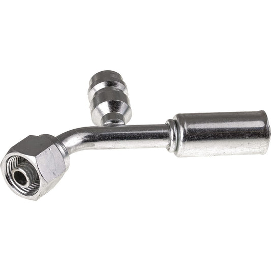 OEX Steel Fitting #6 fits Reduced Beadlock #6 45 Degree w/ R134a Port RSX1311-3