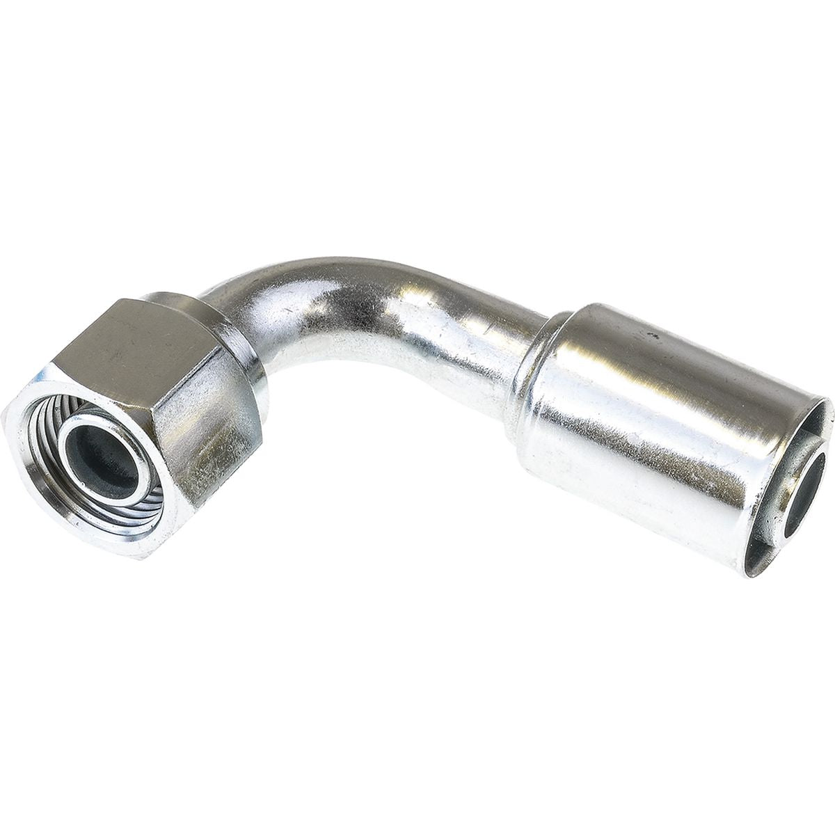 OEX Steel Fitting #10 fits Reduced Beadlock Step Down #12 90 Degree RSX1327