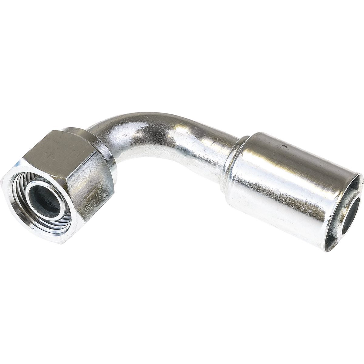 OEX Steel Fitting #10 fits Reduced Beadlock Step Down #12 90 Degree RSX1327