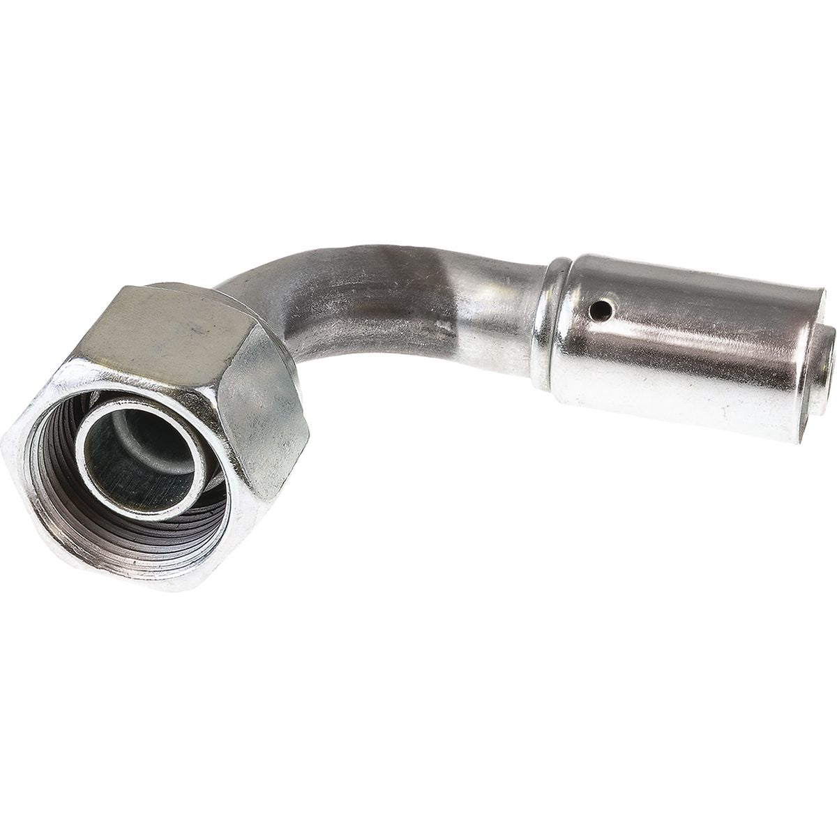 OEX Steel Fitting #12 fits Reduced Beadlock Step Down #10 90 Degree RSX1330