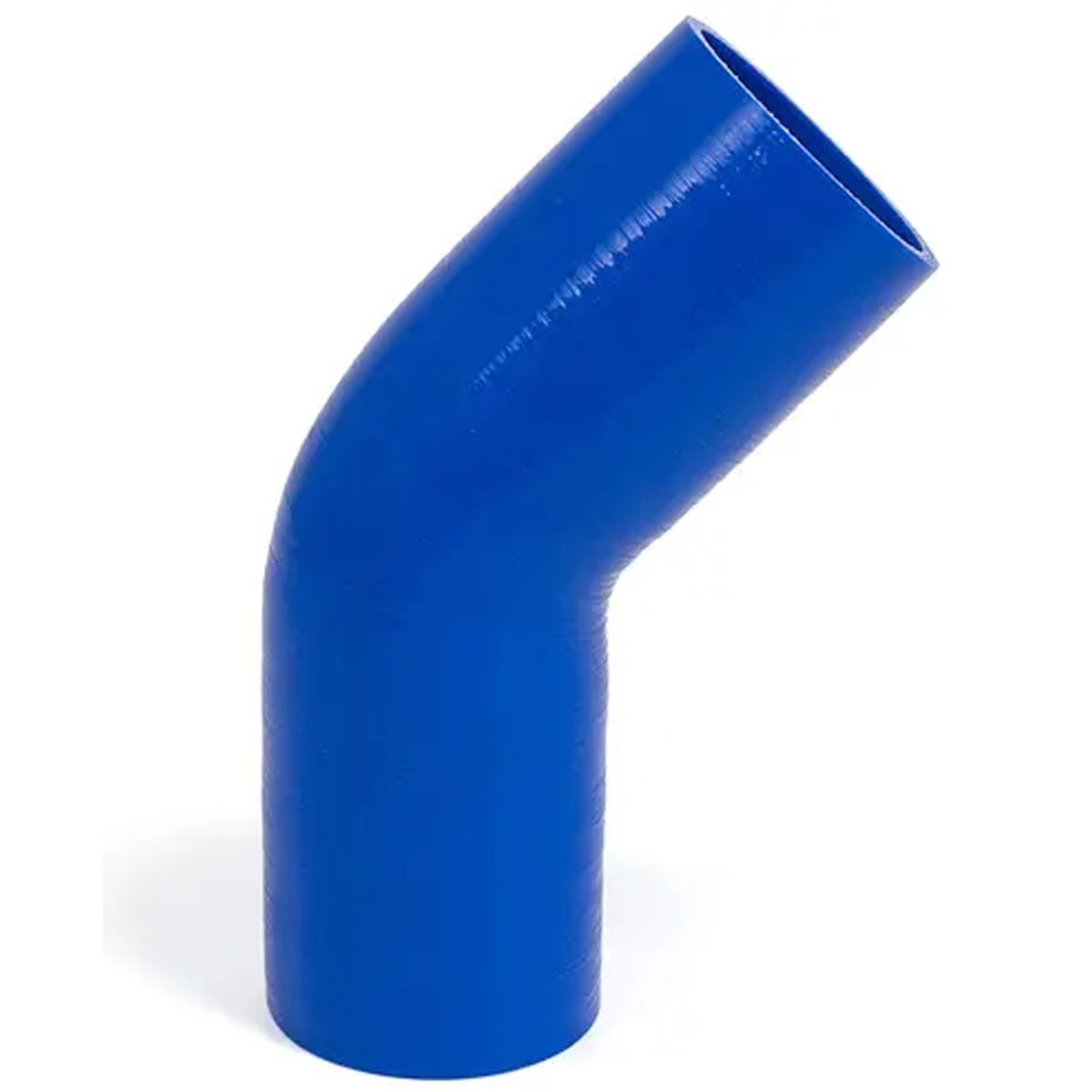 SAAS Silicone 45 Degree Hose 76 x 76mm Blue SSH457676E