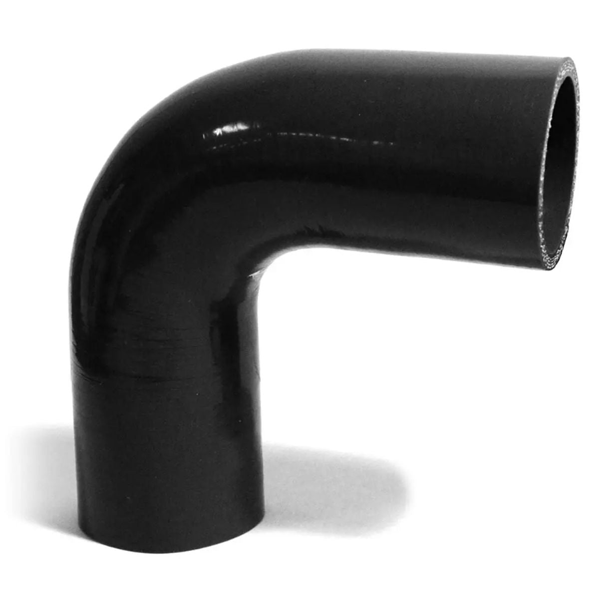 SAAS Silicone 90 Degree Hose 51 x 51mm Black SSH905151