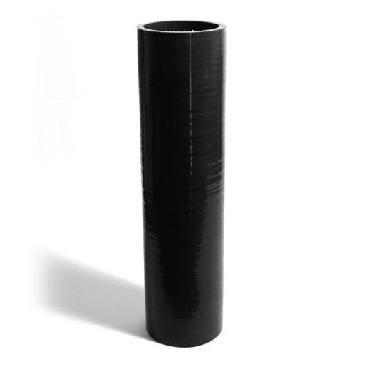 SAAS Silicone Straight Hose 57 x 57 x 254mm Black SSH5757254