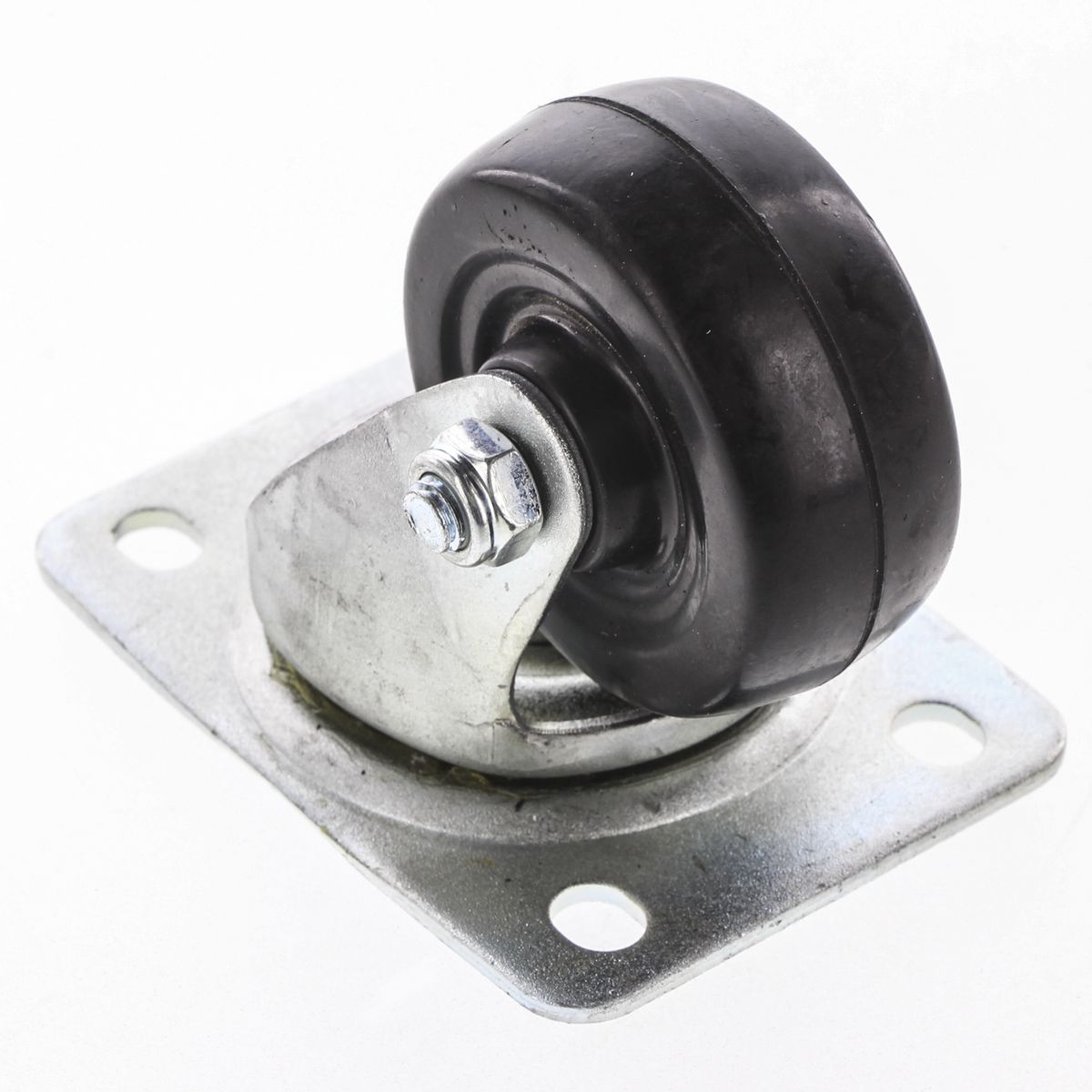 Marlin Castor-Med In 2.5In B/Rub-Swivel MIS212BR