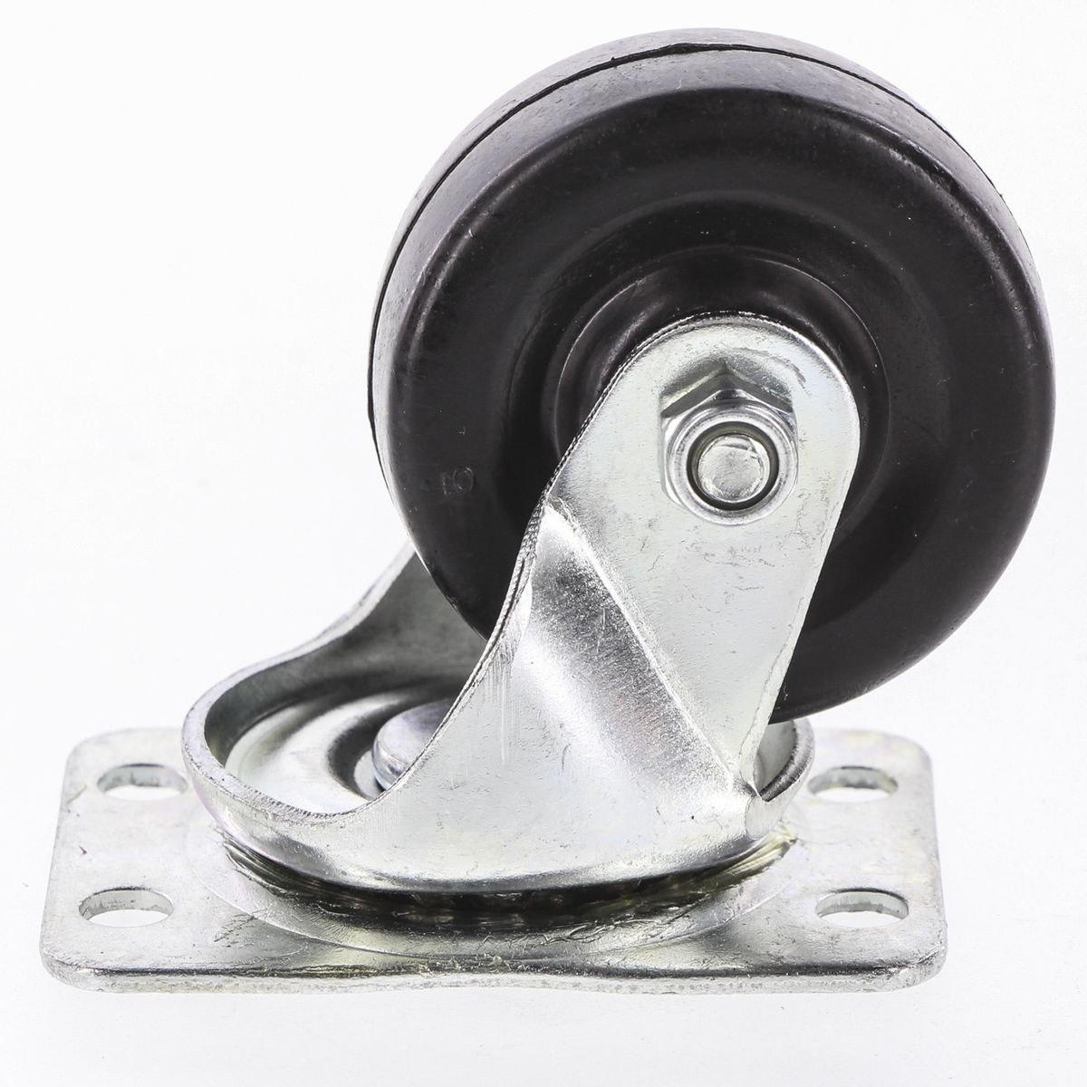 Marlin Castor-Med Ind 2In Bl Rub-Swivel MIS2BR