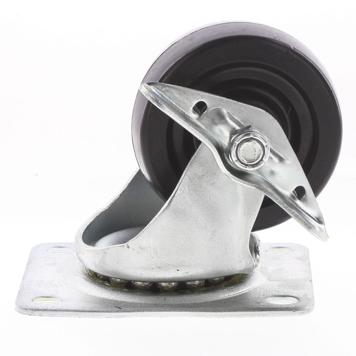 Marlin Castor-Med Ind 3In Rubber-Brake MIS3BR/B