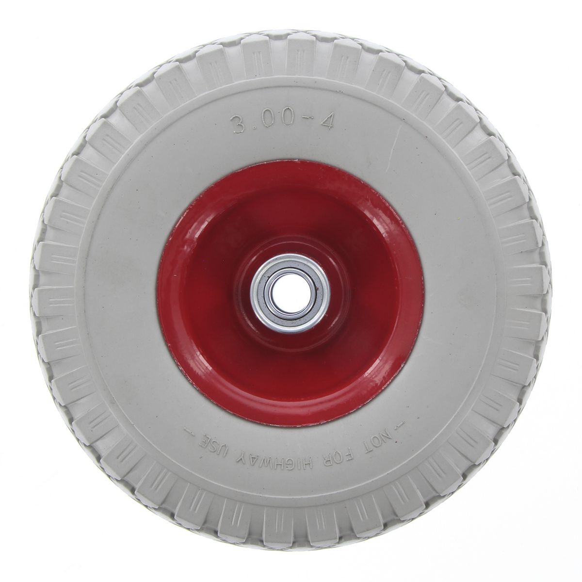 Marlin Wheel-3.0X4In Gry Non-Mrk Polyure PU300419351G