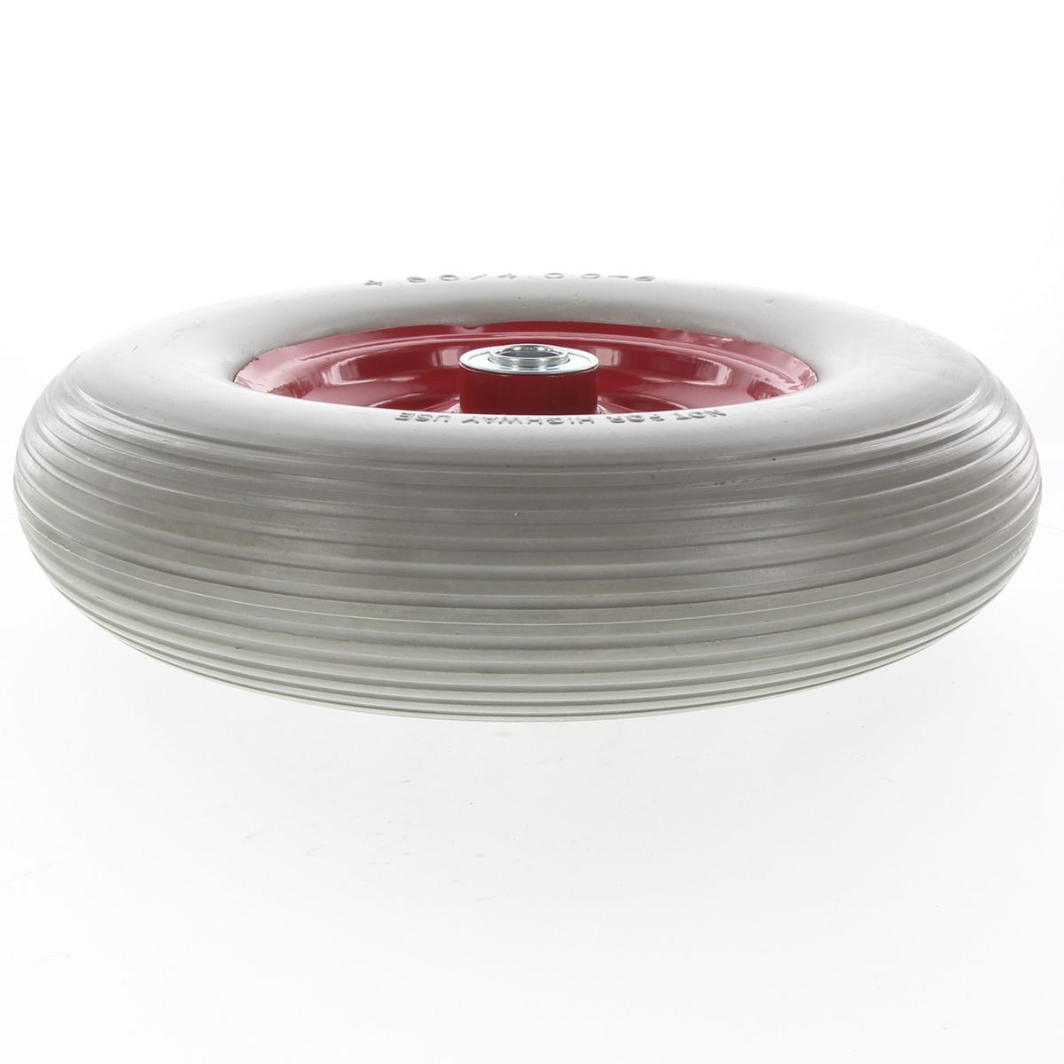 Marlin Wheel-4.0X8In Gry Non-Mrk Polyure PU40081X21G